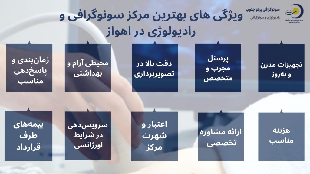 بهترین مرکز سونوگرافی و رادیولوژی در اهواز